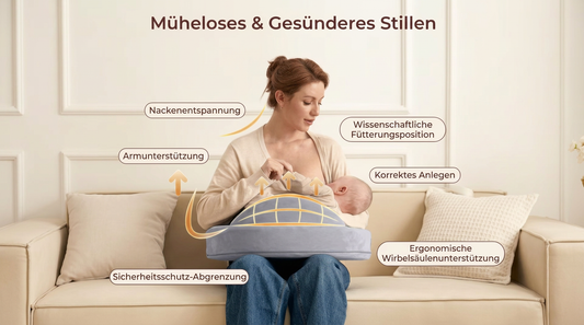 Memory-Schaum-Stillkissen für Neugeborene